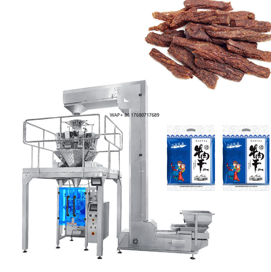 Jerky Beef Pack - Máquina automática de embalaje Vertical de