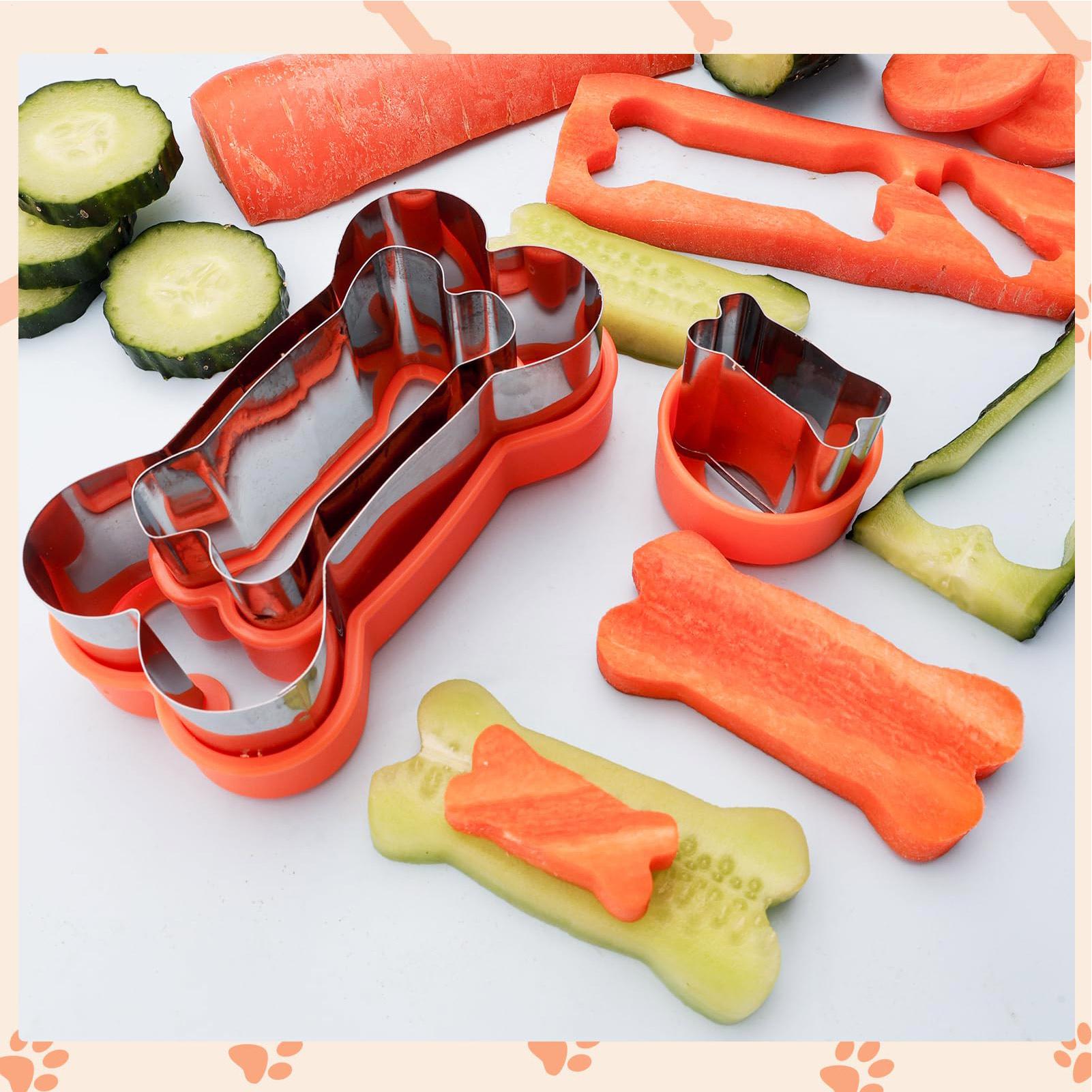 Homemade Food Snacks - Juego de cortadores de galletas de
