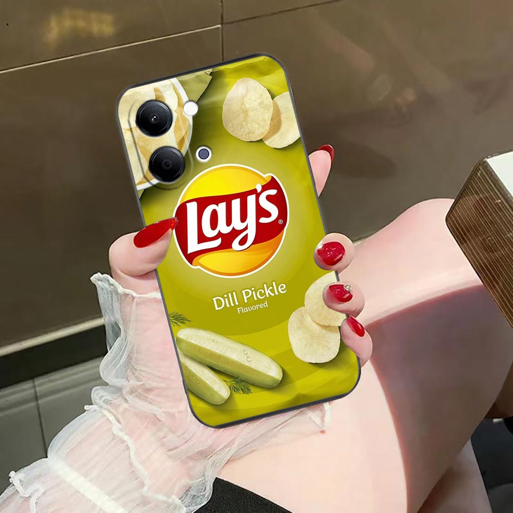 Food Snacks Logos - Funda de teléfono para VIVO Y400