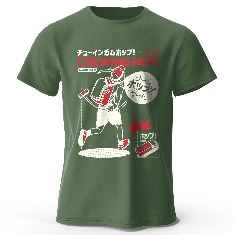 Camiseta con estampado dibujad - Food In Japanese Snacks reseña y precio
