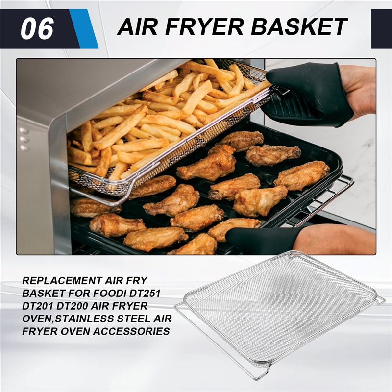 Cesta para freír al aire TAIGH - Ninja Air Fryer Dt201 reseña y precio