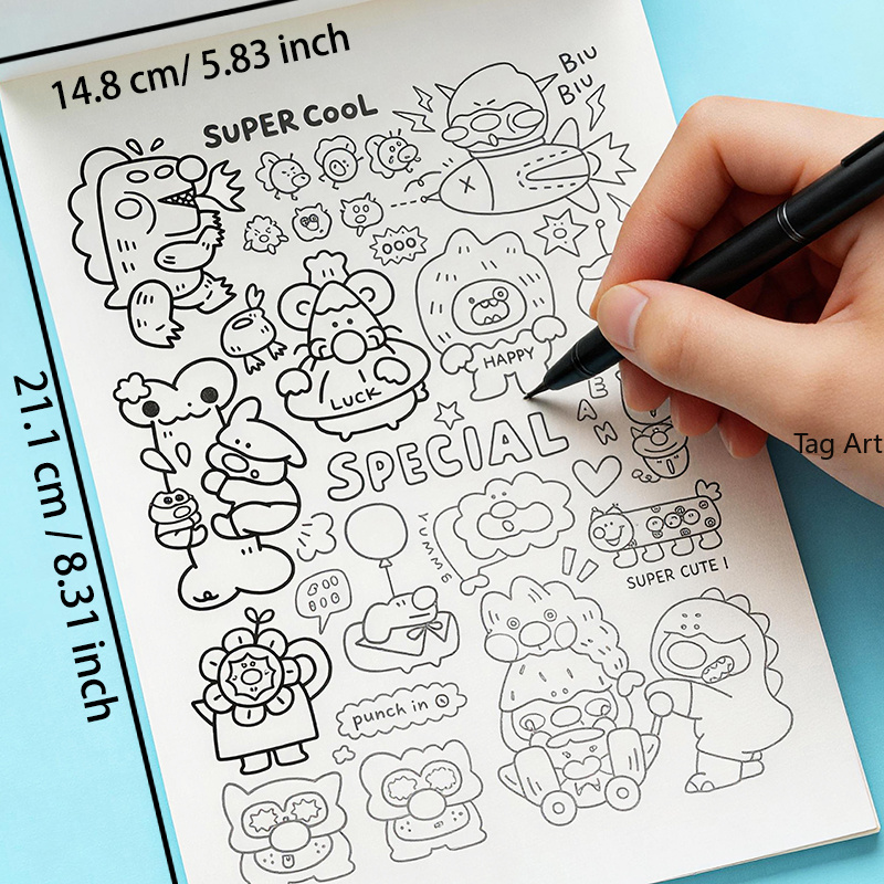 Libro ilustrado para aliviar e - Food And Snacks Coloring Book reseña y precio