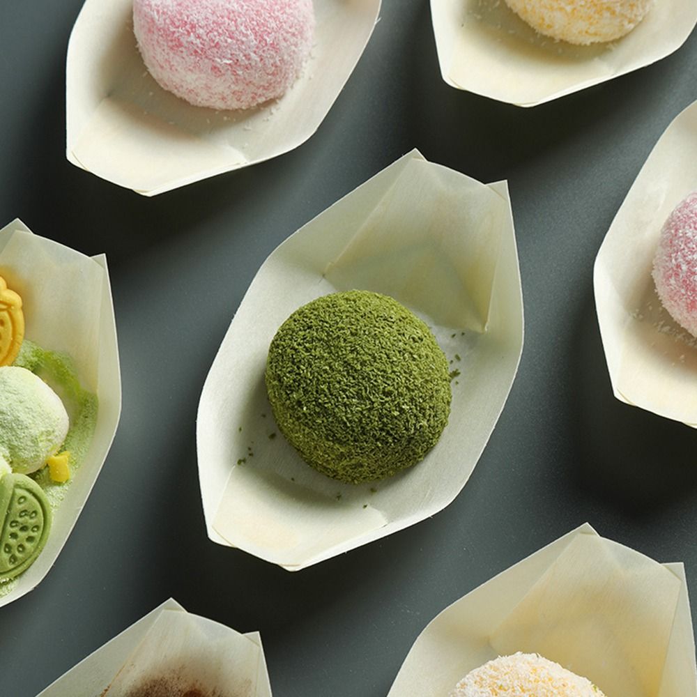 50 Platos Desechables de Mader - Food In Japanese Snacks reseña y precio