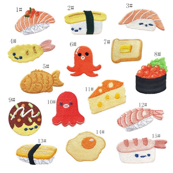 Parche bordado para comida Pop - Food Snacks Pictures reseña y precio