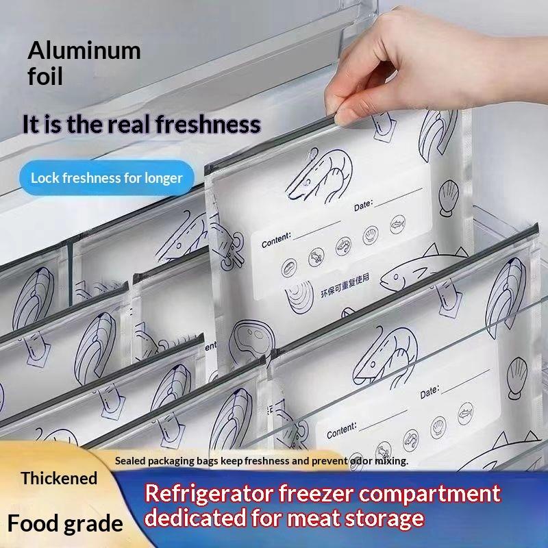 Paquete de 50 Bolsas Reutiliza - Snacks Food Labels reseña y precio
