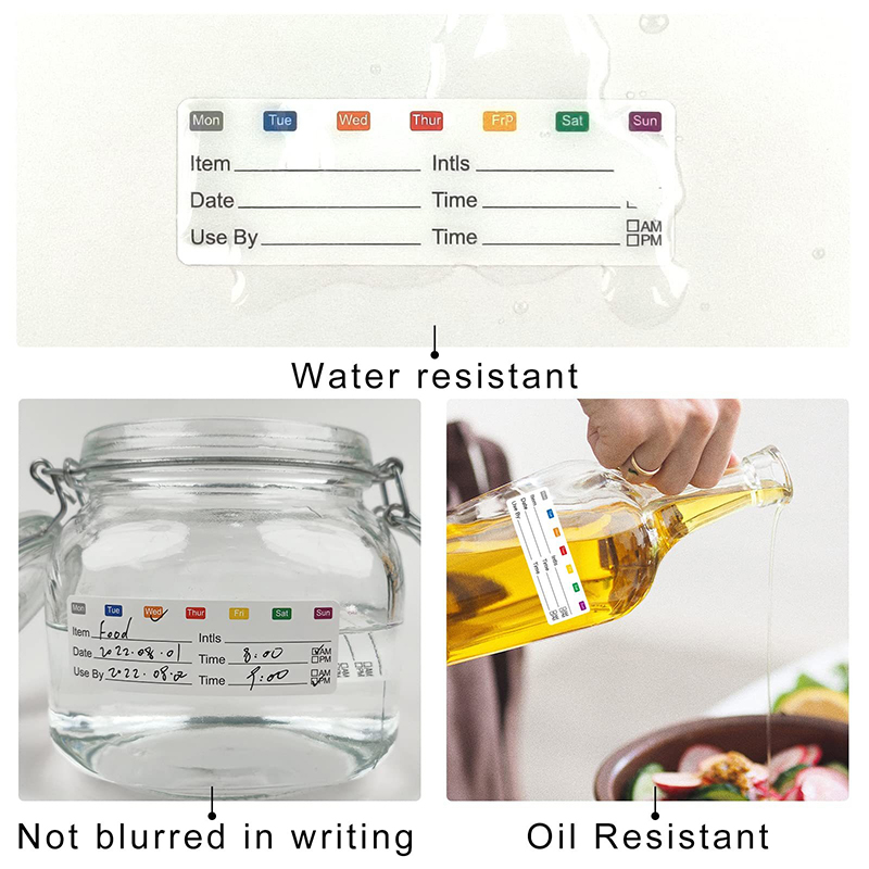 Etiqueta autoadhesiva para alm - Snacks Food Labels reseña y precio