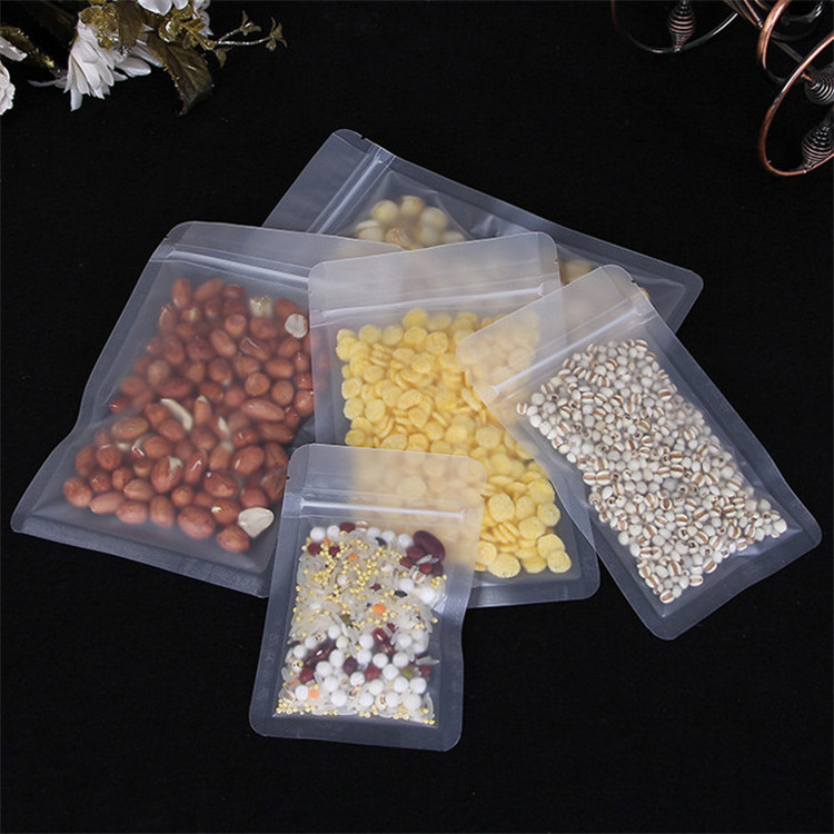 Paquete de 100 Bolsas de Plást - Food Snacks Logos reseña y precio