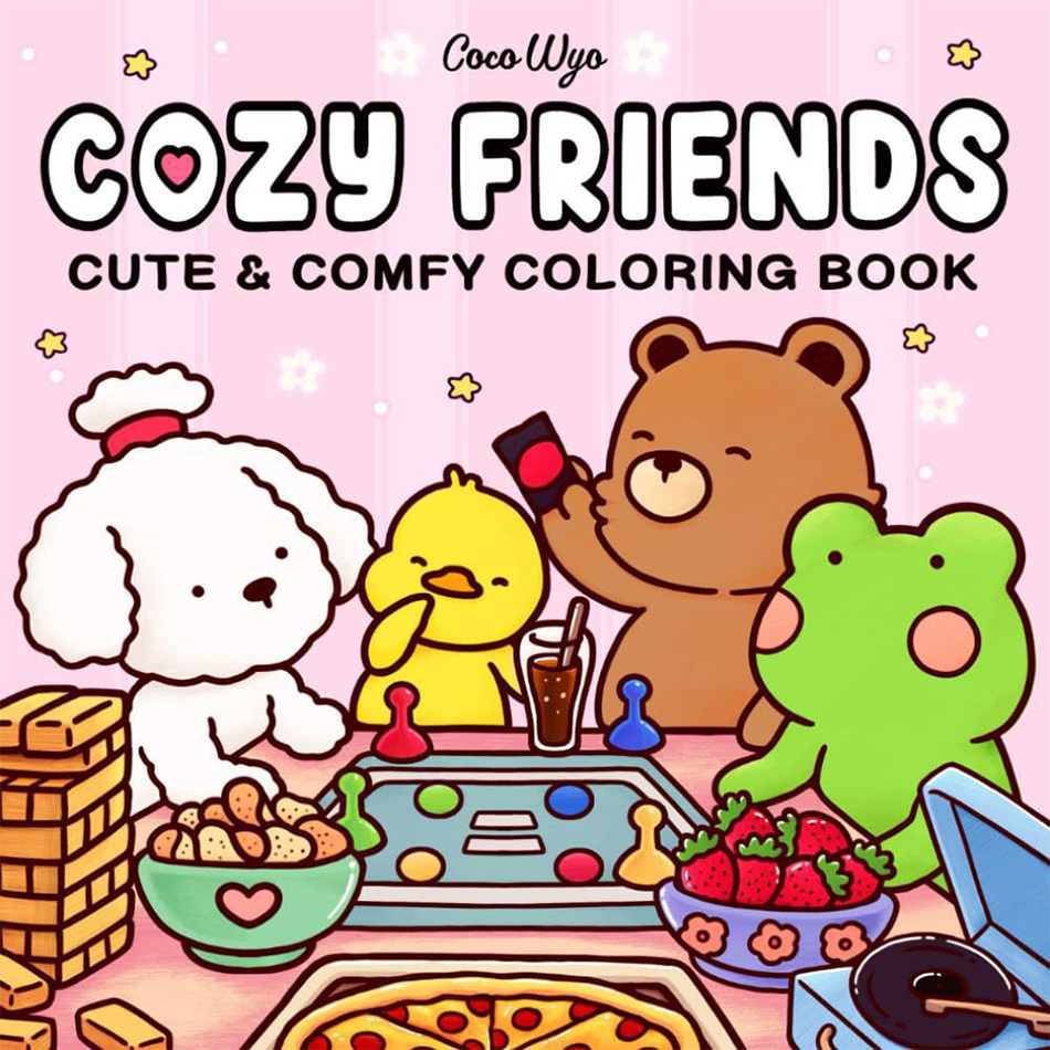 Libro para colorear de Amigos  - Food And Snacks Coloring Book reseña y precio