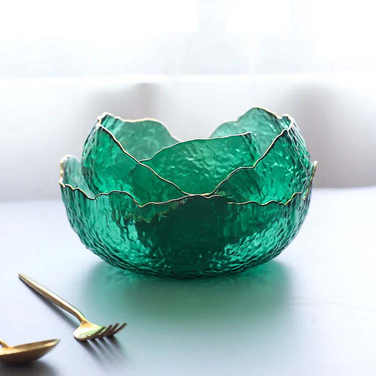 Nuevo Cuenco de cristal verde  - Food In Japanese Snacks reseña y precio